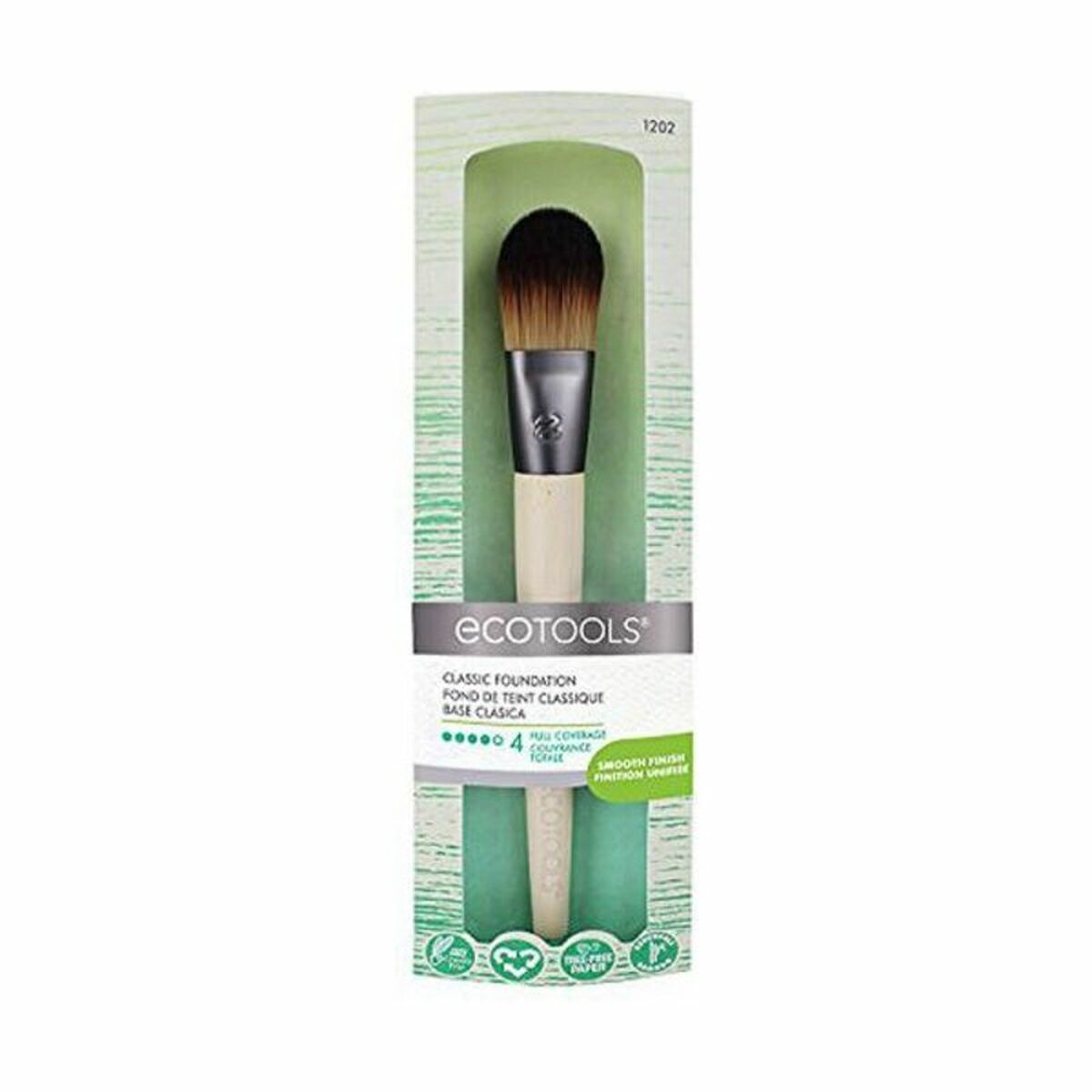Βουρτσάκι για Μακιγιάζ Foundation Ecotools 1202